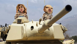 Susana Diaz, Antonio Prada, Carro de combate, Tanque ,PSOE.jpg