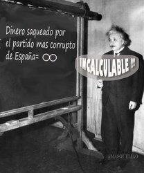 Einstein, PP, Corrupto, Infinito,Saqueo, Robo, Ladrones.jpg