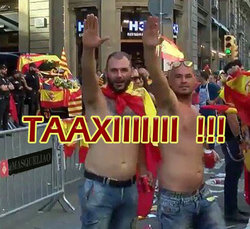 TAXI, Manifestacion,Banderas.jpg