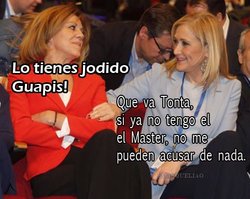 Master, Cifuentes, Cospedal, Falso, Mentira.jpg