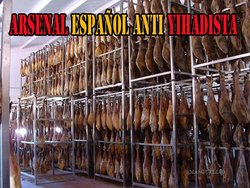 Jamon , Jamones, Almacen, España, Anti yihadista,Arsenal, Armas jpg.jpg