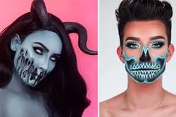 Resultado de imagen de maquillaje halloween