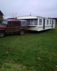 Landrover Towing 12 Feet Wide Static Caravan.jpg